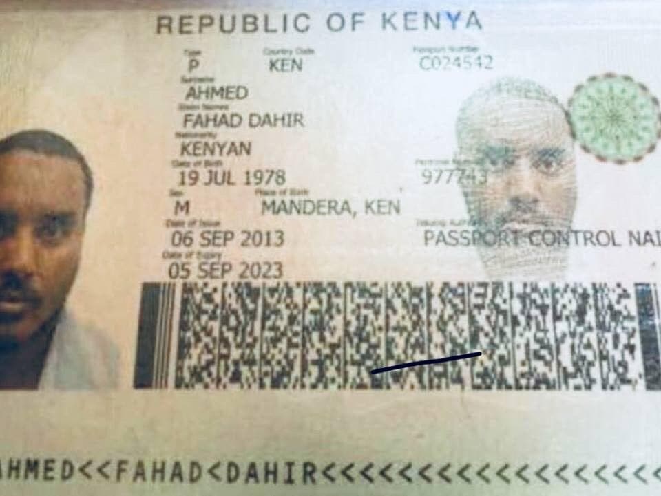 Kenya Probs Somali Official s Multiple Kenyan Passports Caasimada Online